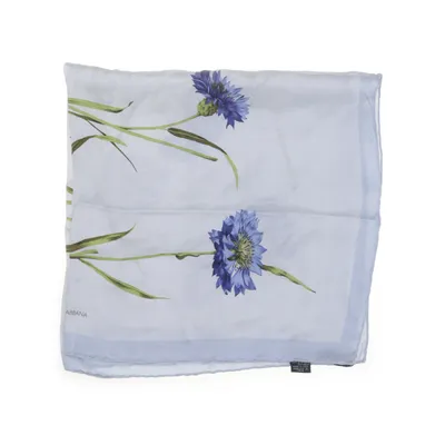 Scarf (Blå, Vit, Grön) från Dolce & Gabbana Silke