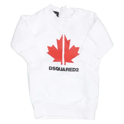 Sweatshirt (White, Red) from Dsquared2 Cotton, Elastane