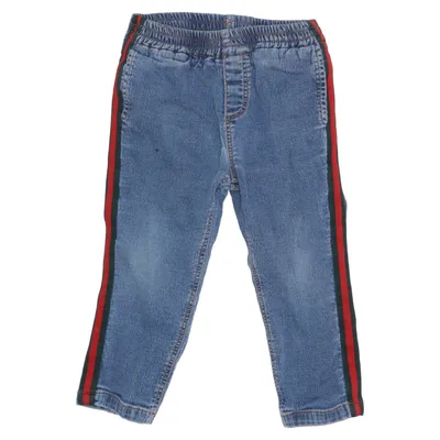 Spijkerbroek (Blauw) van Gucci Katoen, Elastaan, Polyester