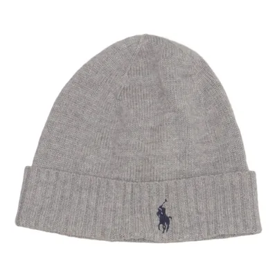 Beaniehue (Grå) fra Polo Ralph Lauren Merinould