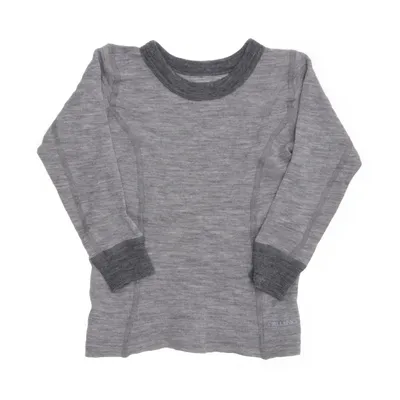 Ondershirt (Grijs) van Dilling Merinowol