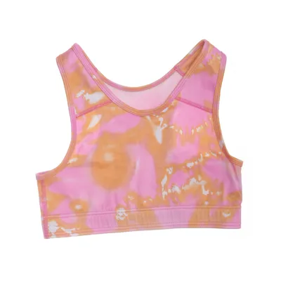 Sport-BH (Rosa, Orange, Vit, Flerfärgad) från Newbody Elastan, Polyamid