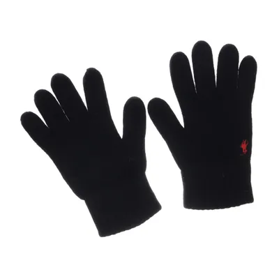 Gloves (Black) from Polo Ralph Lauren Wool