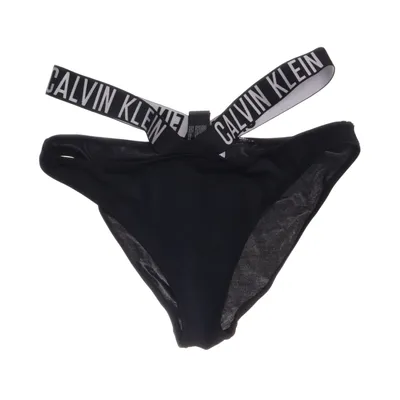Bikini broekje (Zwart) van Calvin Klein Swimwear Elastaan, Polyamide