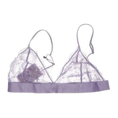 Bralette (Lila) van Understatement Polyamide, Elastaan, Katoen