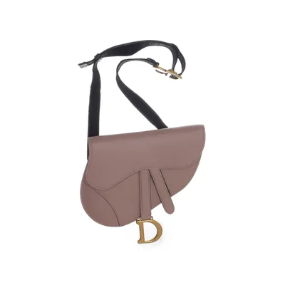 Heuptasje (Saddle) van Christian Dior Leer