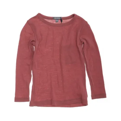 Langærmet t-shirt (Pink) fra Kitz Heimat Merinould