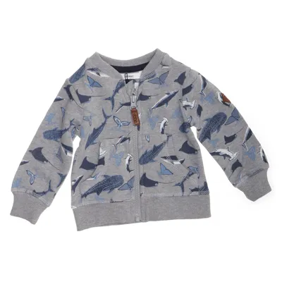 Jacka (Grå, Blå, Vit) från Ebbe Skinnimitation, Ekologisk bomull, Polyester, Polyuretan