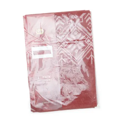 Gardinkappa (Röd, Vit) från DollarStore