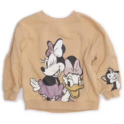Collegetröja (Beige, Flerfärgad) från H&M Bomull, Polyester