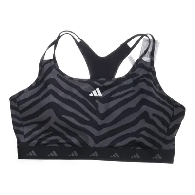 Sport-BH (Svart, Grå) från Adidas Elastan, Polyester