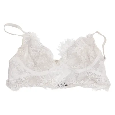 Soutien-gorge (Blanc) de NLY Lingerie Élasthane, Polyamide