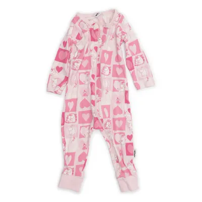 Grenouillère (Rose, Blanc, Multicolore) de Moomin by Martinex Coton, Élasthane