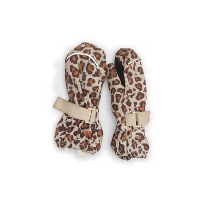 Mittens (Brown, Black) from Kuling Polyester