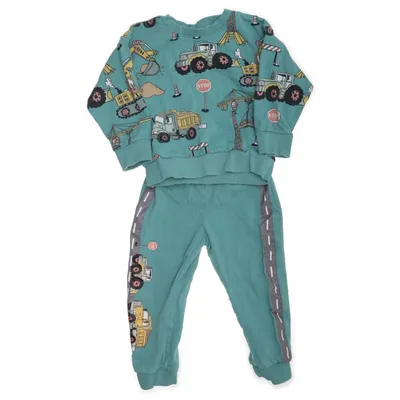 Mjukisset (Grön, Flerfärgad) från Lindex Bomull