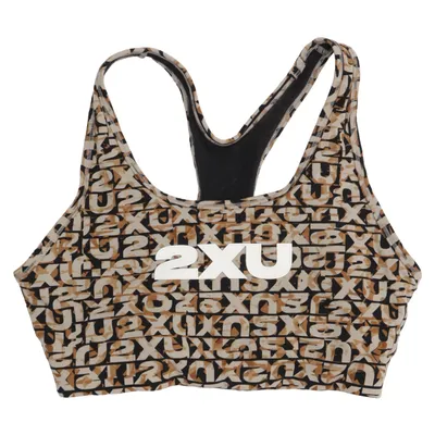 Sports-BH (Brun, Sort, Hvid, Flerfarvet) fra 2XU Elastan, Polyamid, Polyester