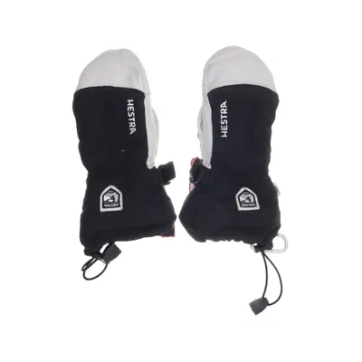 Mittens (Black, White) from Hestra