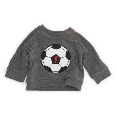 Collegetröja (Grå, Vit, Svart) från LFC Bomull, Polyester