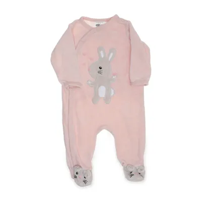 Rompers (Pink, Multicolored) from H&M Polyester, Cotton