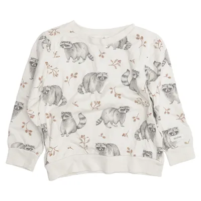 Collegetröja (Vit, Grå, Brun) från Newbie by KappAhl Bomull