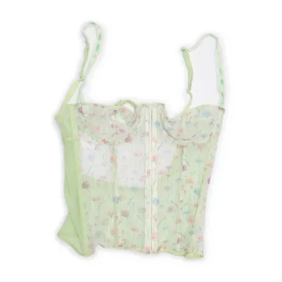 Korsett (Grön, Flerfärgad) från Moschino Lingerie Elastan, Polyamid