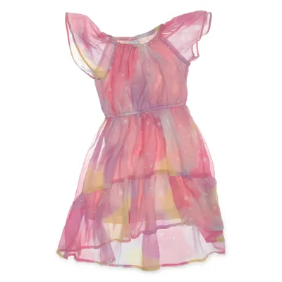 Jurk (Roze, Meerkleurig) van Lindex Kids Polyester