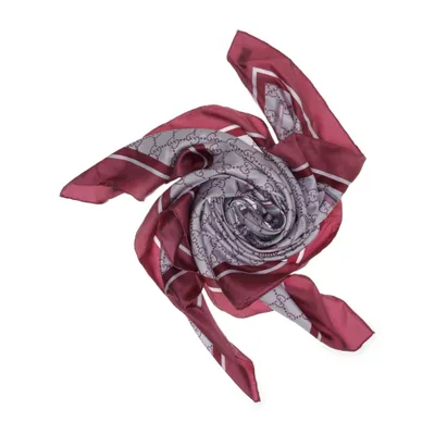 Halsdoek (Grijs, Meerkleurig) van Gucci Zijde
