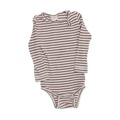 Body (Beige, Brun) från Petit Piao Bomull, Elastan, Modal