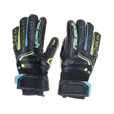 Keepershandschoenen (Zwart, Grijs) van Reusch Katoen, Polyester, Polyurethaan