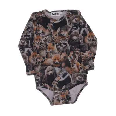 Body (Brown) from Molo Organic cotton, Elastane