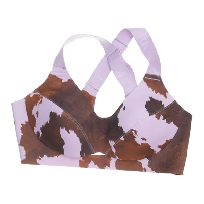 Sport-BH (Lila, Brun, Flerfärgad) från Adidas x Ivy Park Elastan, Återvunnen polyester