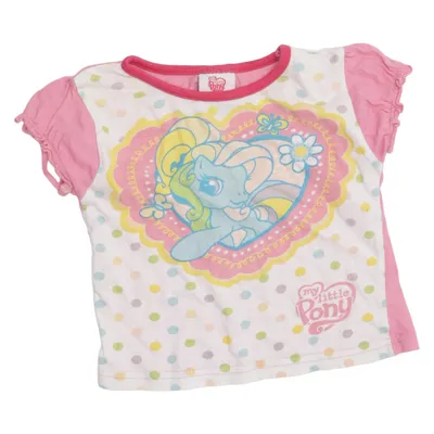 T-shirt (Vit, Rosa, Flerfärgad) från My Little Pony Bomull