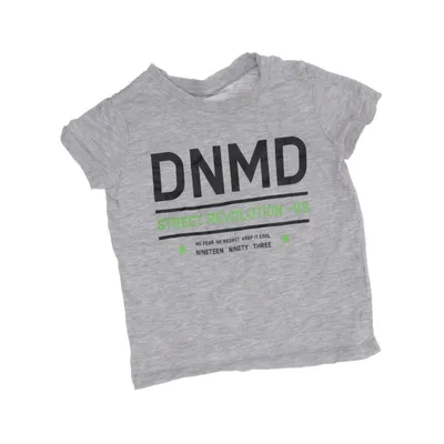 T-shirt (Grijs) van D.M.D by Denim Day Katoen, Viscose