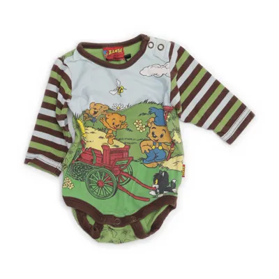 Body (Grön, Blå, Brun, Flerfärgad) från Bamse Bomull, Elastan