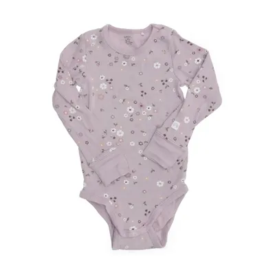 Body (Lila, Flerfärgad) från Lindex Baby Bomull, Elastan