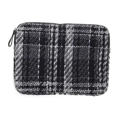 Laptopfodral (Svart, Vit) från H&M Polyester