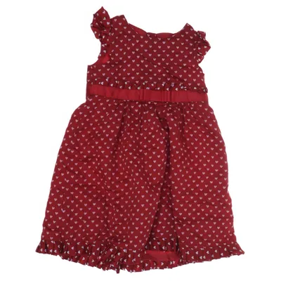 Kleid (Rot) von Kids By Lindex Baumwolle, Polyester