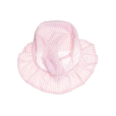 UV-kasket (Pink, Hvid) fra Apünktchen