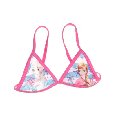 Bikini top (Roze, Meerkleurig) van Disney Polyester, Elastaan