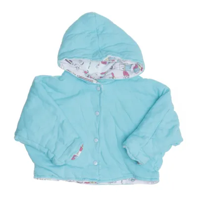 Vändbar jacka (Blå, Vit, Flerfärgad) Bomull