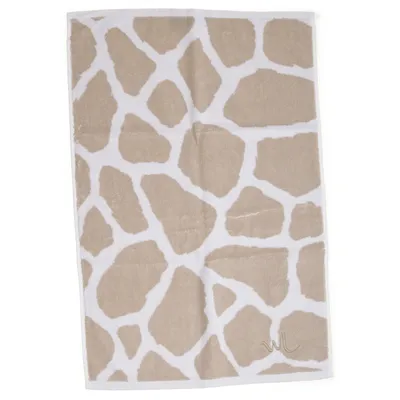 Handduk (Towel Giraffe, Light Beige) från Wilma & Louise