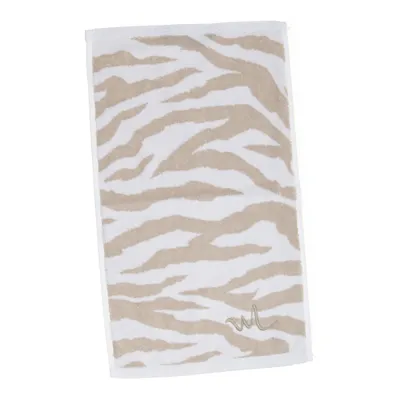 Handduk (Towel Zebra, Light Beige) från Wilma & Louise