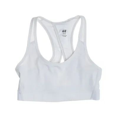 Sports-BH (Hvid) fra H&M Sport Polyester, Elastan