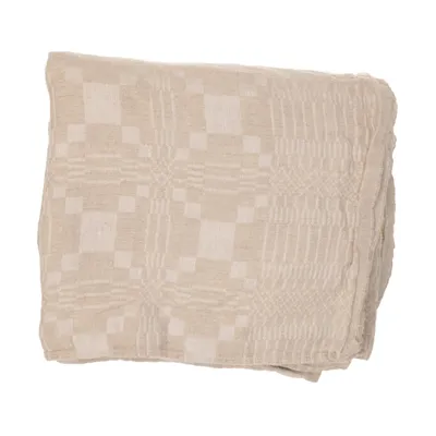 Bordsduk (Klässbol stor linneduk modell Citron 140 cm × 240 cm) från Klässbols Linneväveri Linne