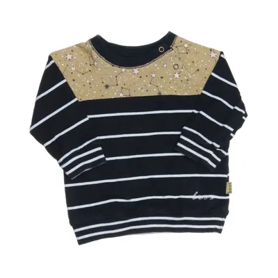Sweatshirt (Zwart, Meerkleurig) van Bess Katoen, Elastaan