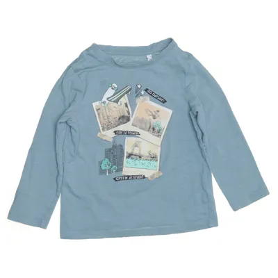 Långärmad t-shirt (Blå) från Tough Team  Bomull