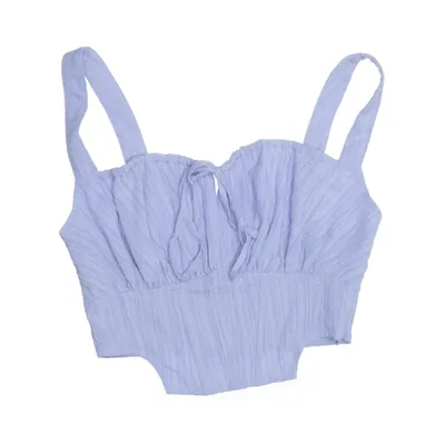 Crop top (Structured Corset Top) van NA-KD Polyester, Elastaan, Viscose