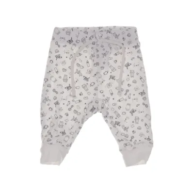 Broek (Wit, Zwart) van Hema Katoen
