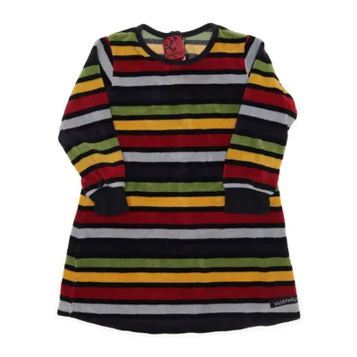 Klänning (Svart, Flerfärgad, Röd, Gul, Grön) från Villervalla Bomull, Polyester