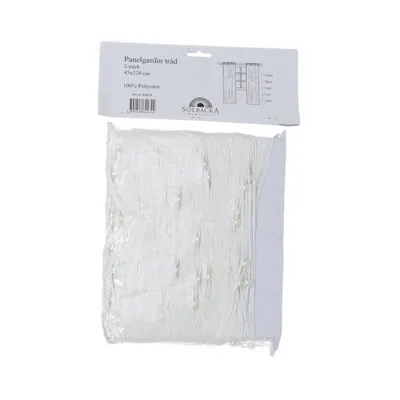 Kanallängd (Draperi med pärlor ) från Solbacka Hemtextil Polyester